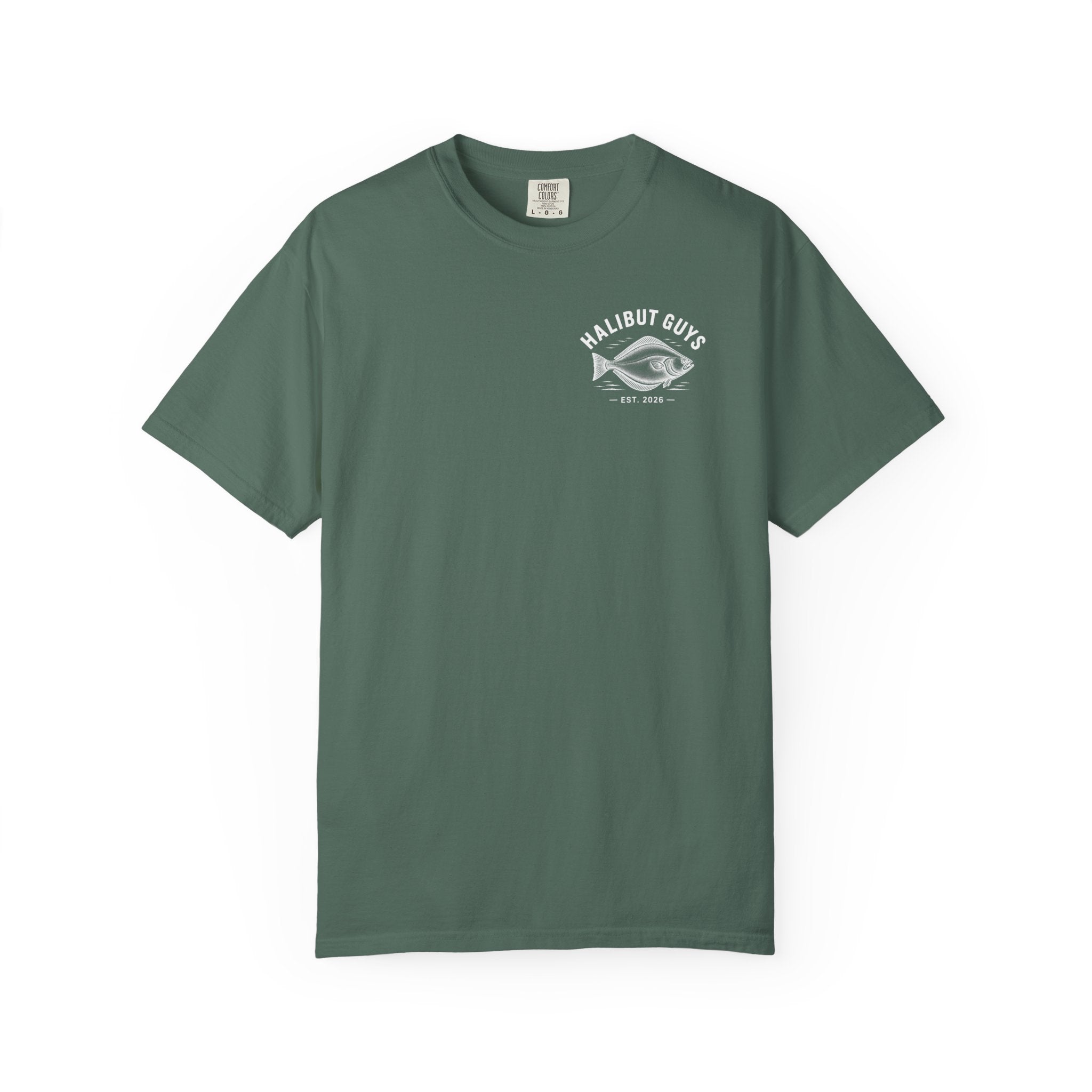 Halibut Guys Fishing T-Shirt — Built for the Bottom Bite (Est. 2026)