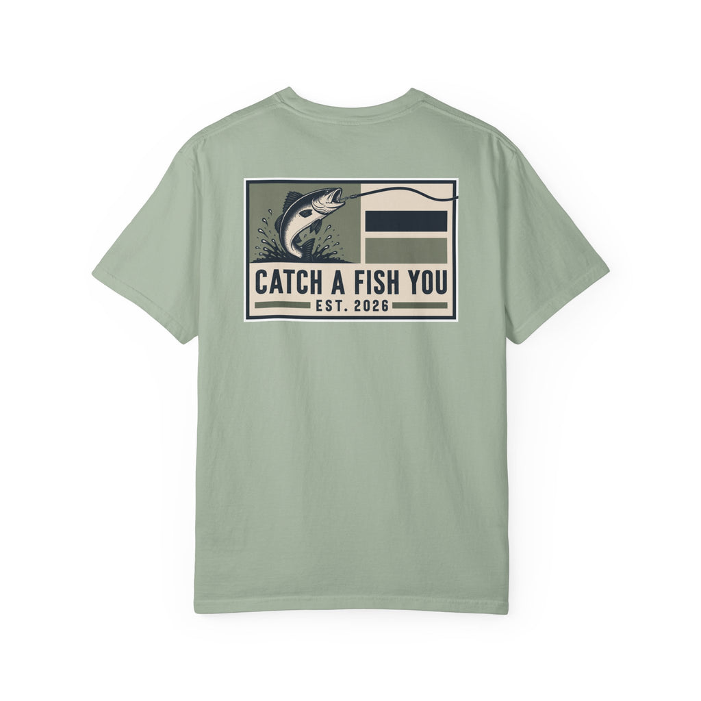 Fishing Graphic T-Shirt — “Catch a Fish You” Vintage Angler Tee