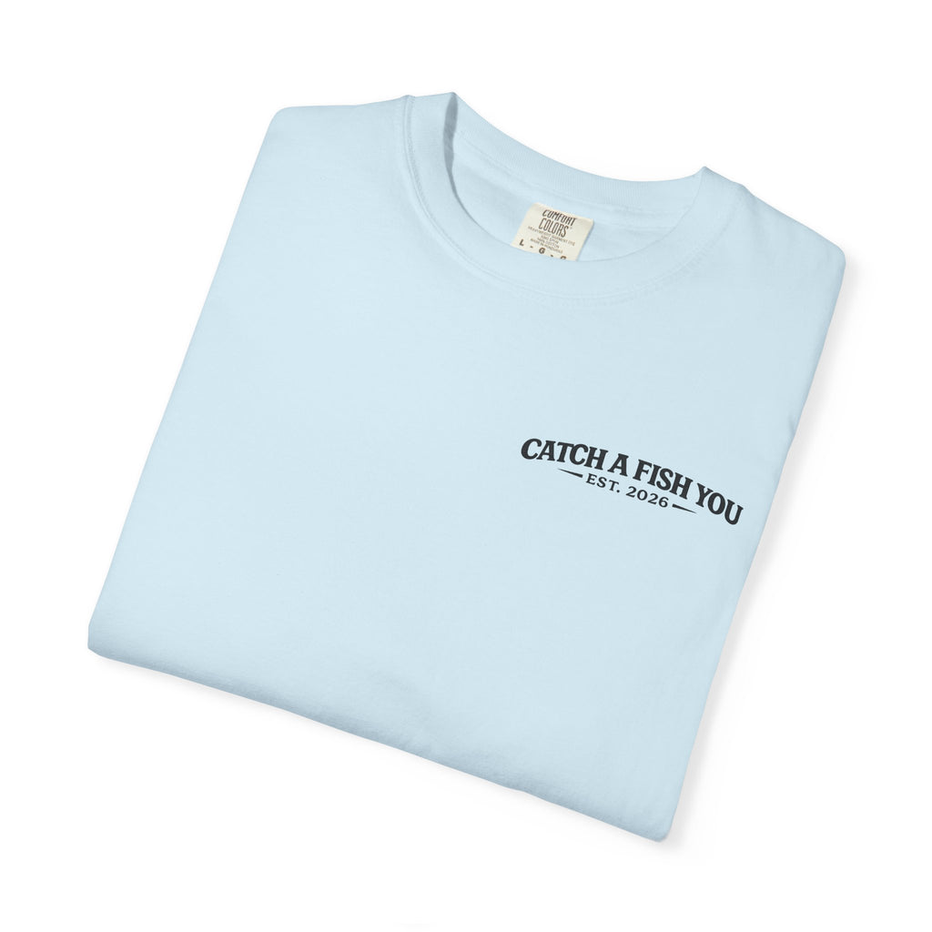 Fishing T-Shirt — "Catch A Fish You" Bait & Tackle Graphic Tee