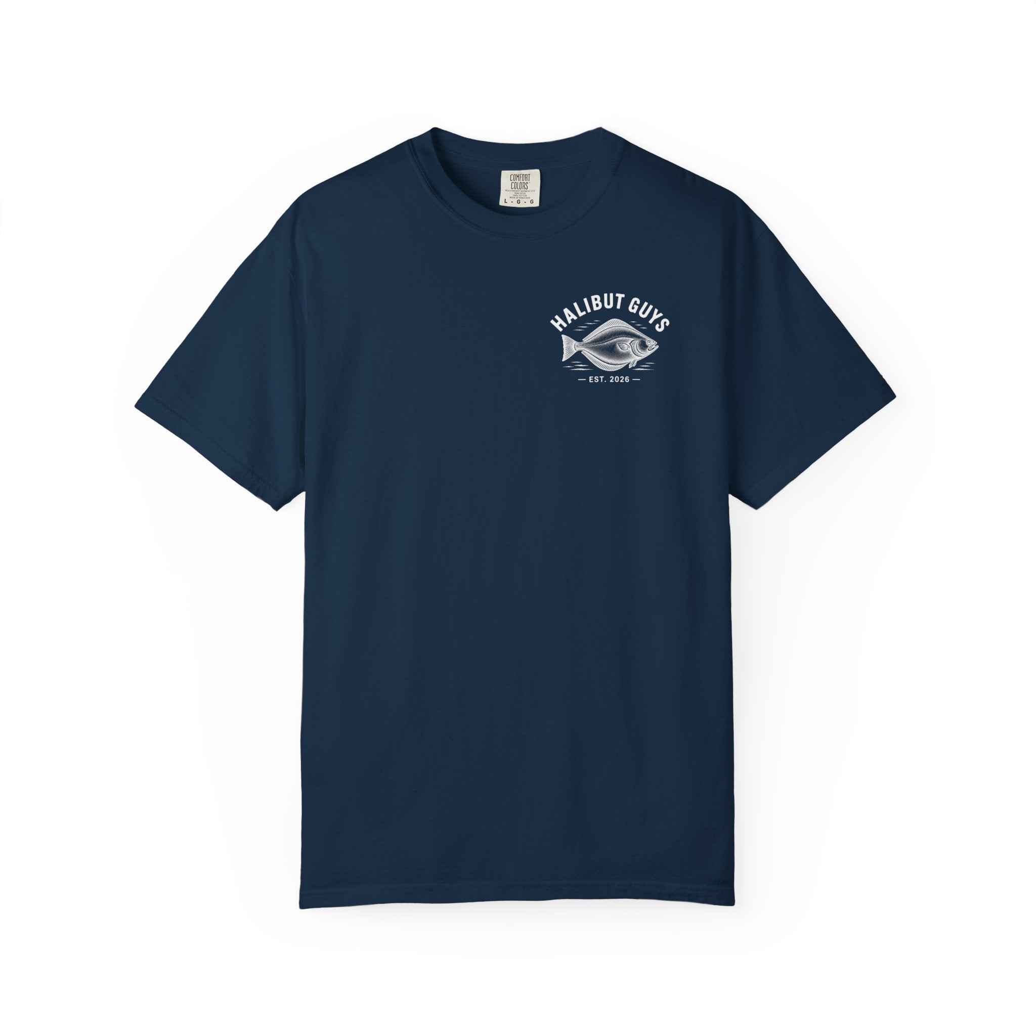 Halibut Guys Fishing T-Shirt — Built for the Bottom Bite (Est. 2026)