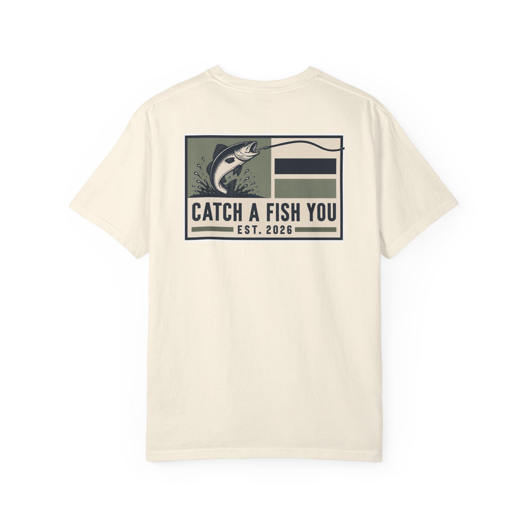 Fishing Graphic T-Shirt — “Catch a Fish You” Vintage Angler Tee