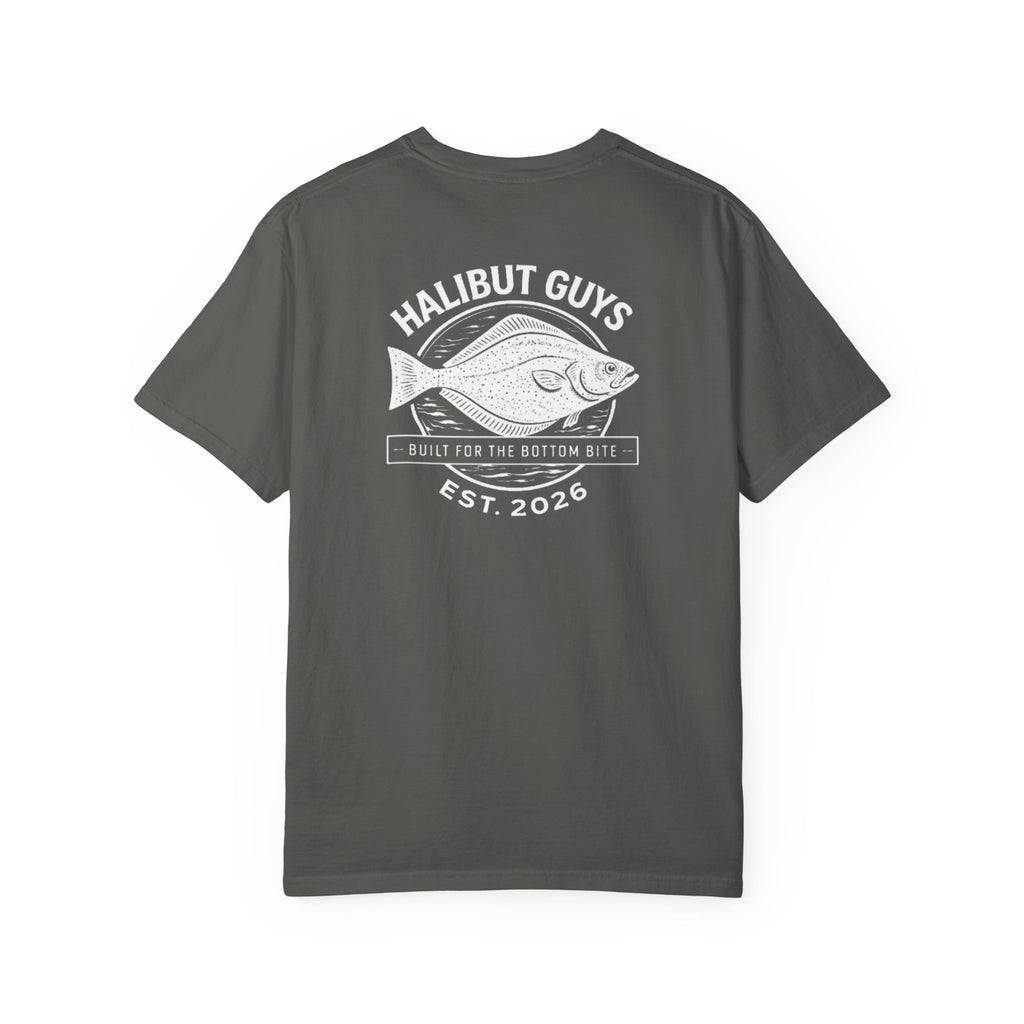 Halibut Guys Fishing T-Shirt — Built for the Bottom Bite (Est. 2026)