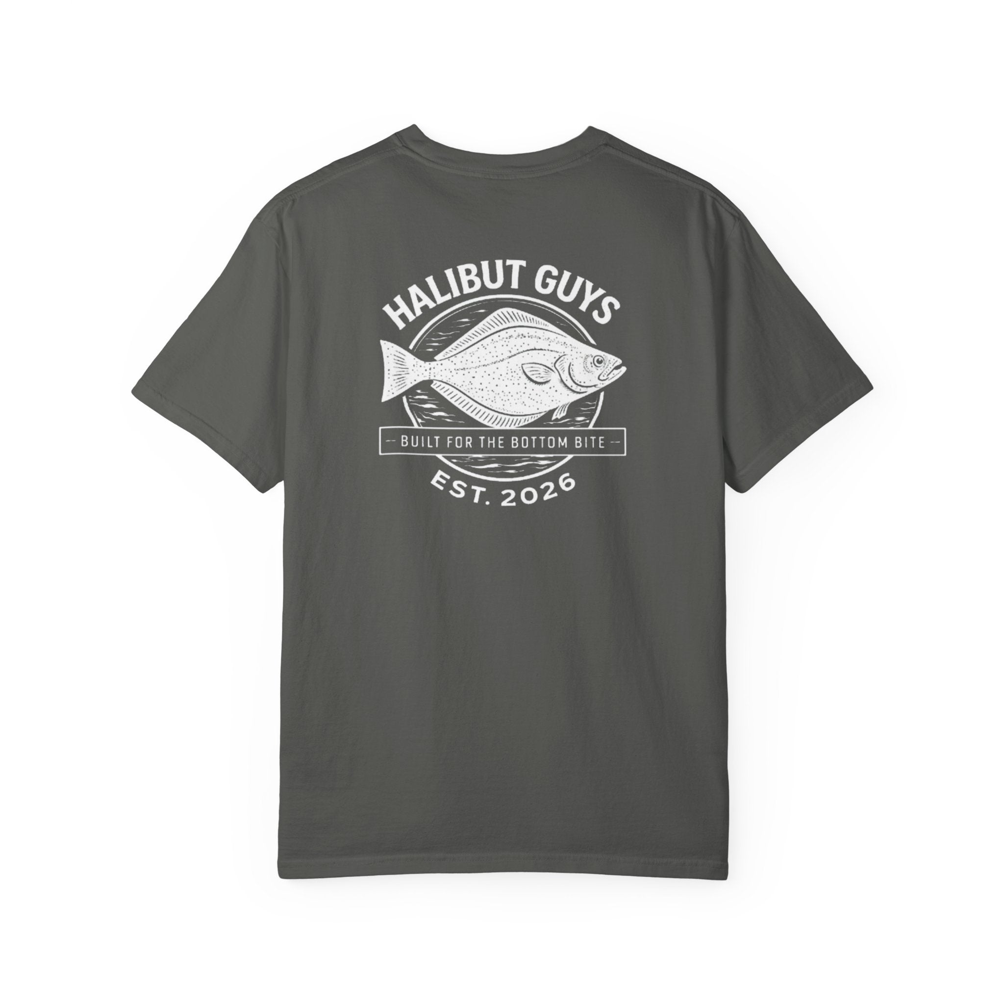 Halibut Guys Fishing T-Shirt — Built for the Bottom Bite (Est. 2026)