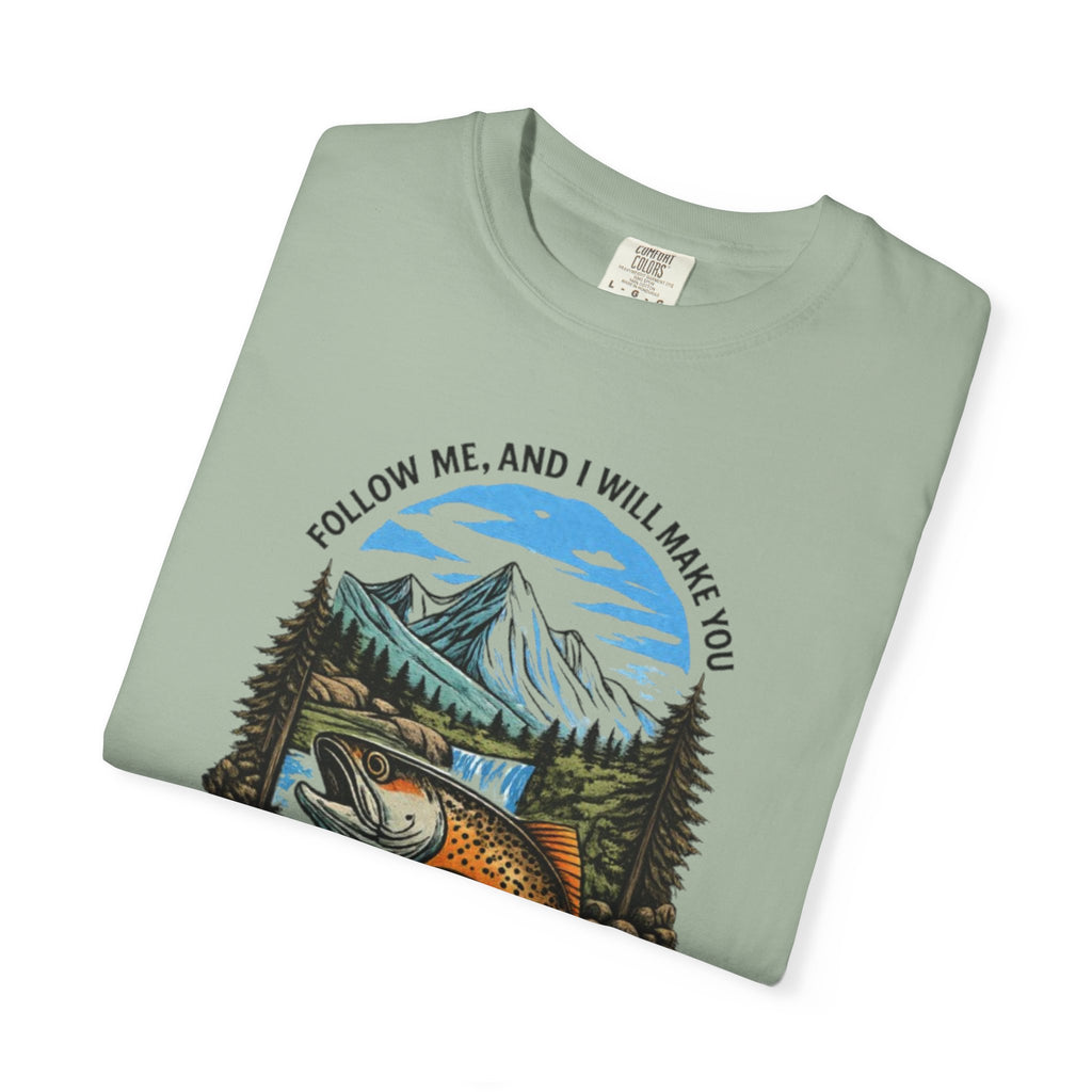 Fishers of Men T-Shirt — Christian Fishing Graphic Tee (Matthew 4:19)