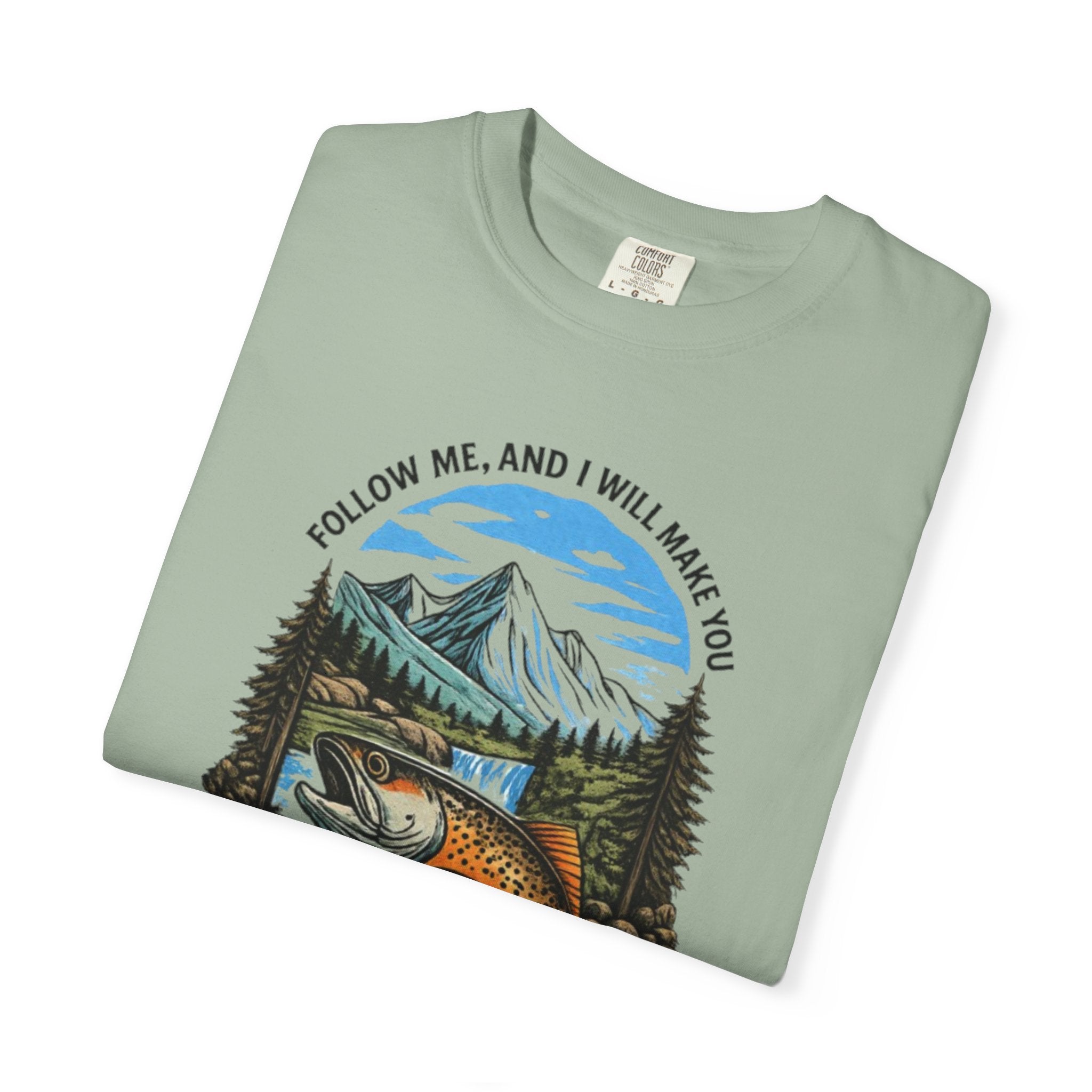 Fishers of Men T-Shirt — Christian Fishing Graphic Tee (Matthew 4:19)