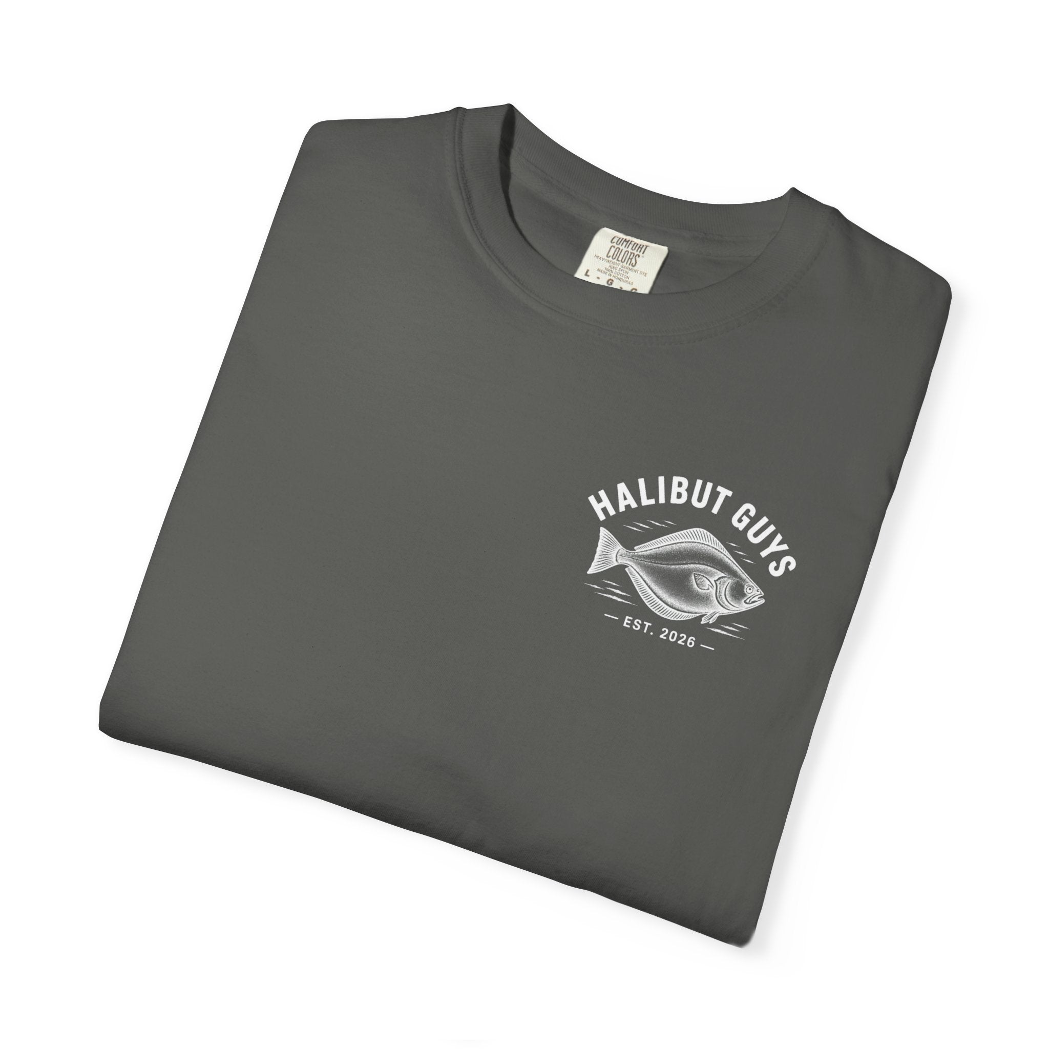 Halibut Guys Fishing T-Shirt — Built for the Bottom Bite (Est. 2026)