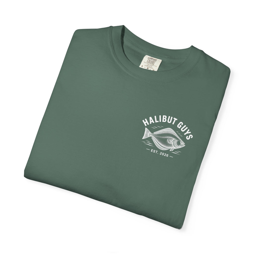 Halibut Guys Fishing T-Shirt — Built for the Bottom Bite (Est. 2026)