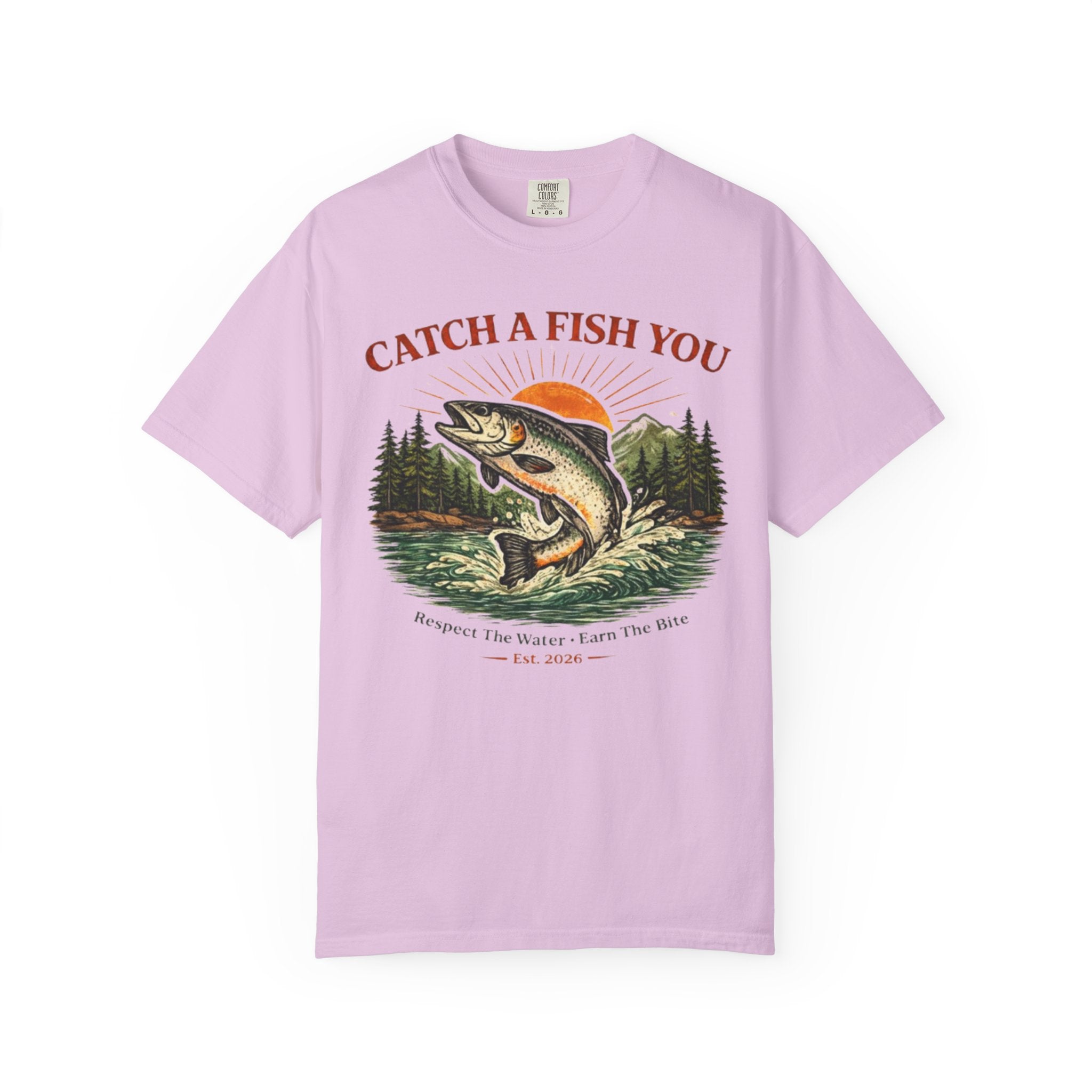 Catch a Fish You T-Shirt — Vintage Fishing Graphic Tee