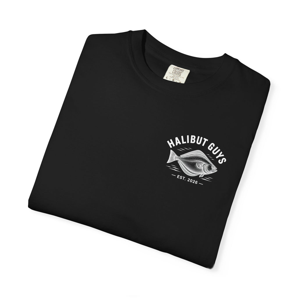 Halibut Guys Fishing T-Shirt — Built for the Bottom Bite (Est. 2026)