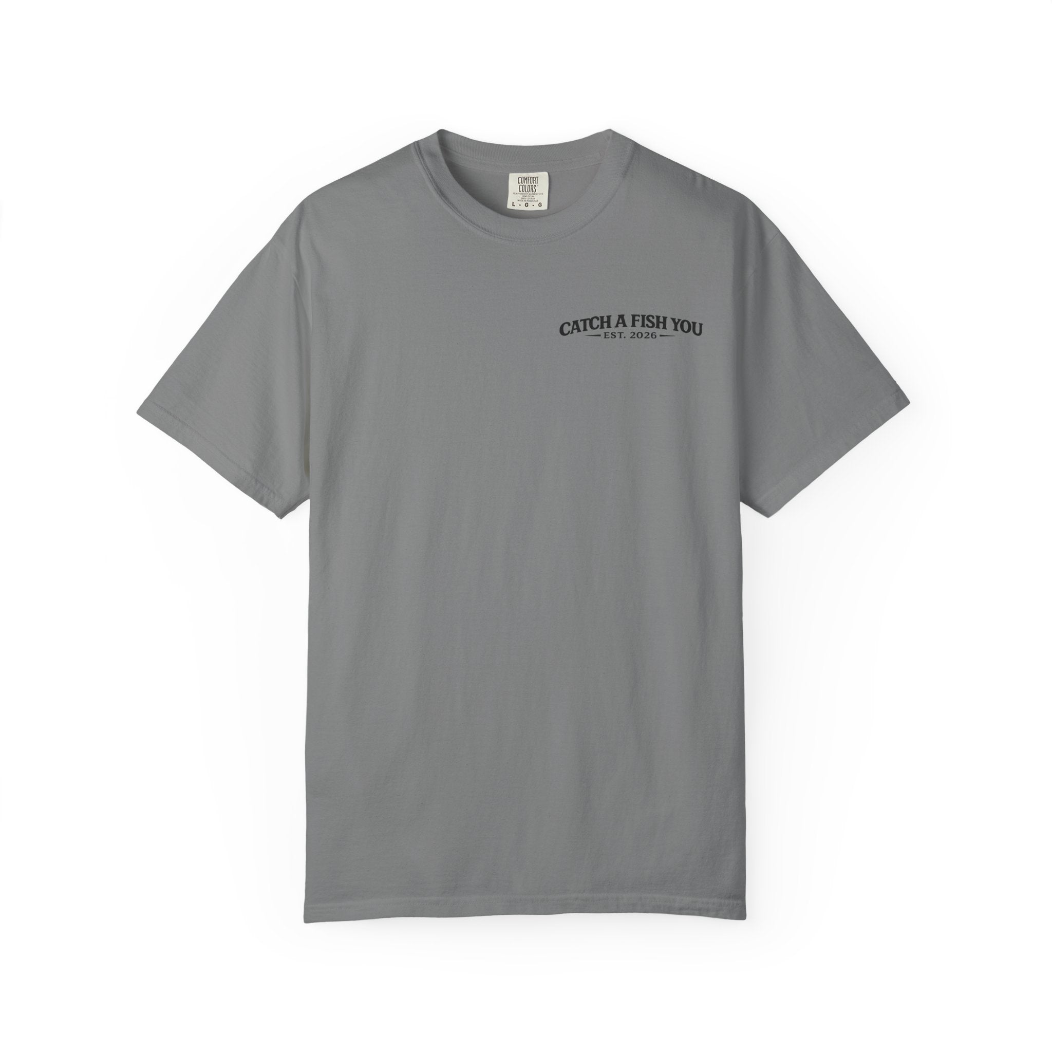 Fishing T-Shirt — "Catch A Fish You" Bait & Tackle Graphic Tee