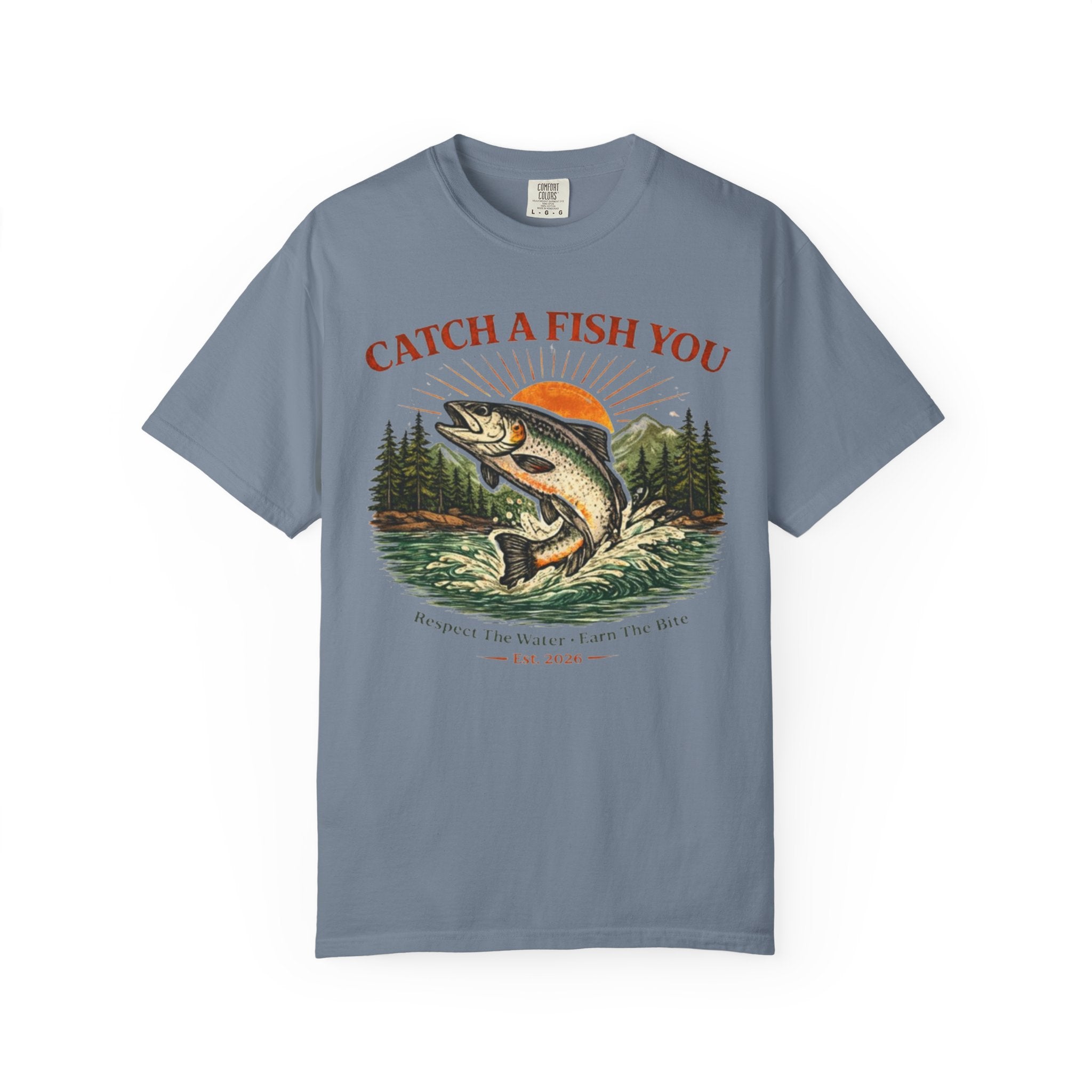 Catch a Fish You T-Shirt — Vintage Fishing Graphic Tee