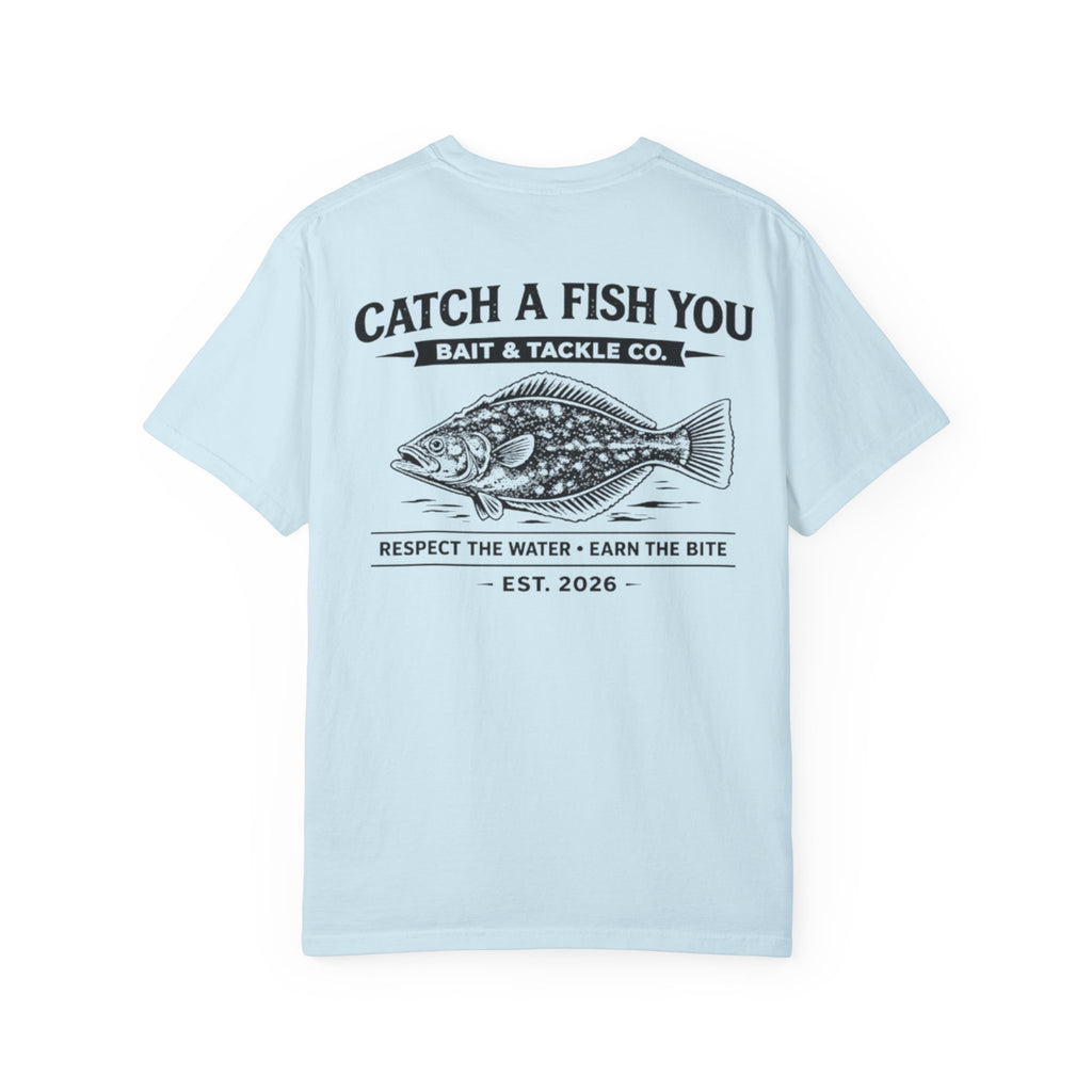 Fishing T-Shirt — "Catch A Fish You" Bait & Tackle Graphic Tee
