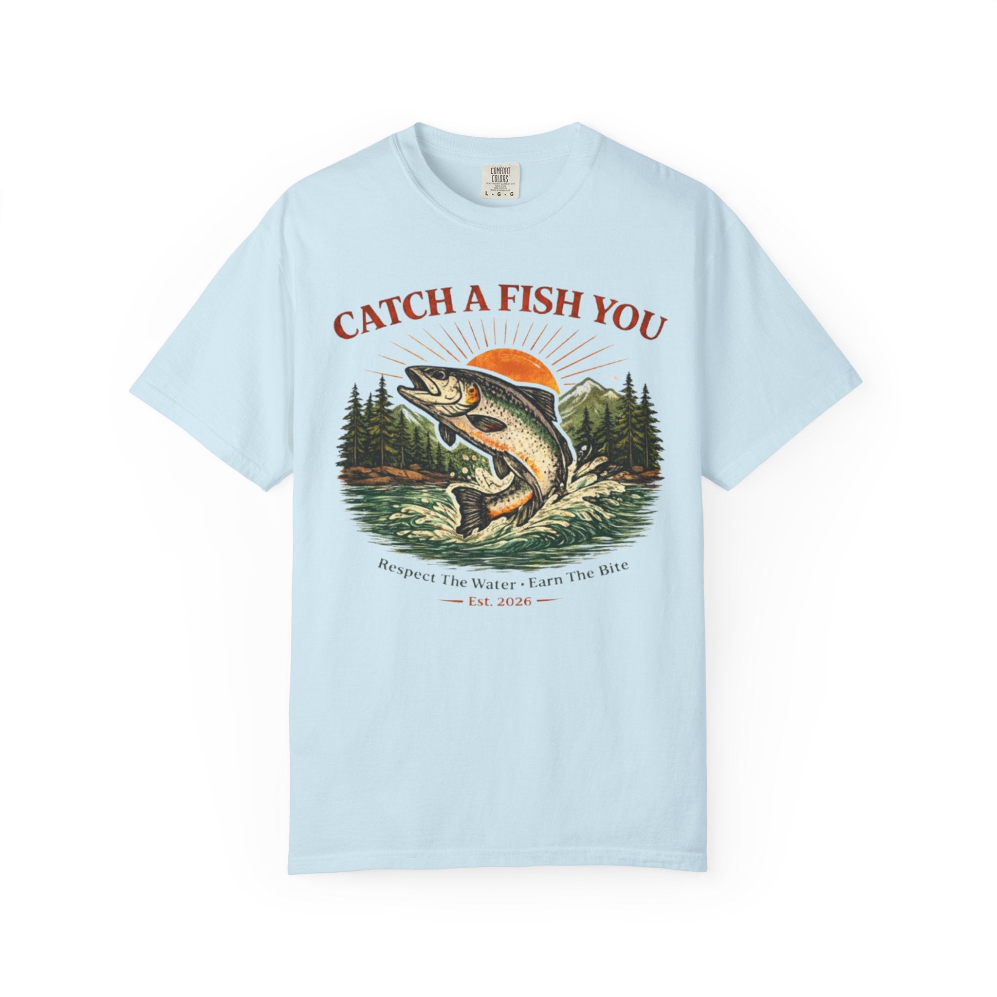 Catch a Fish You T-Shirt — Vintage Fishing Graphic Tee