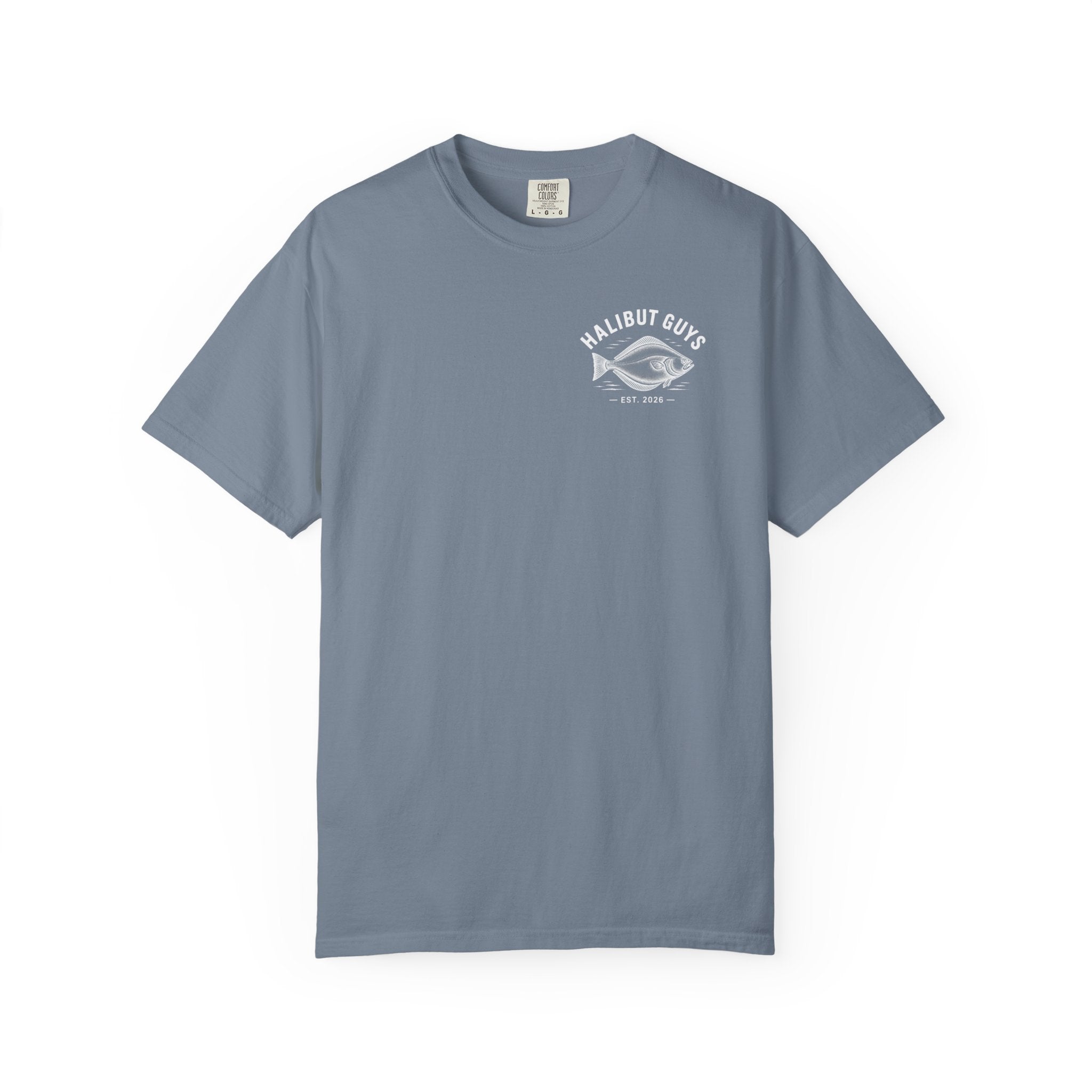 Halibut Guys Fishing T-Shirt — Built for the Bottom Bite (Est. 2026)