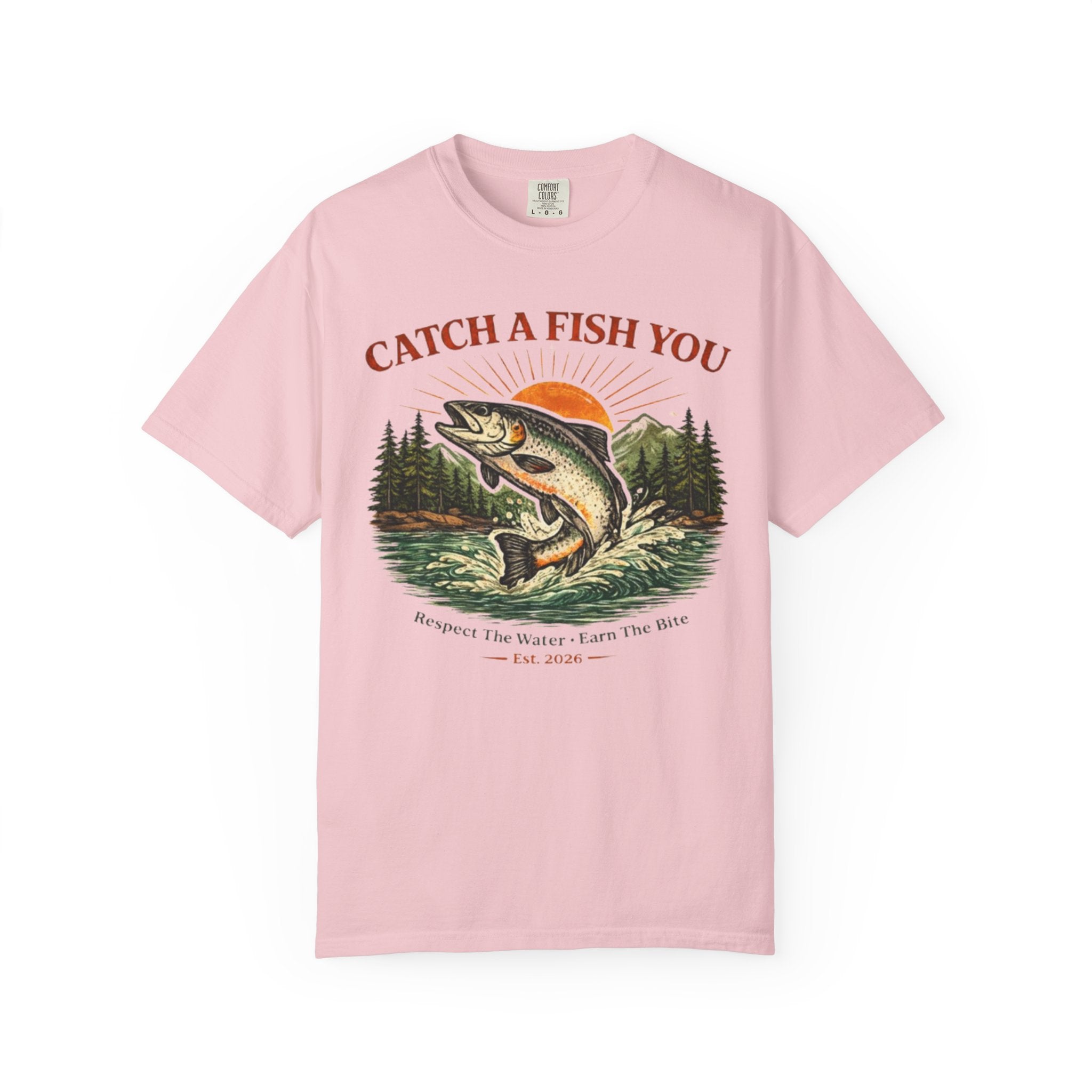Catch a Fish You T-Shirt — Vintage Fishing Graphic Tee