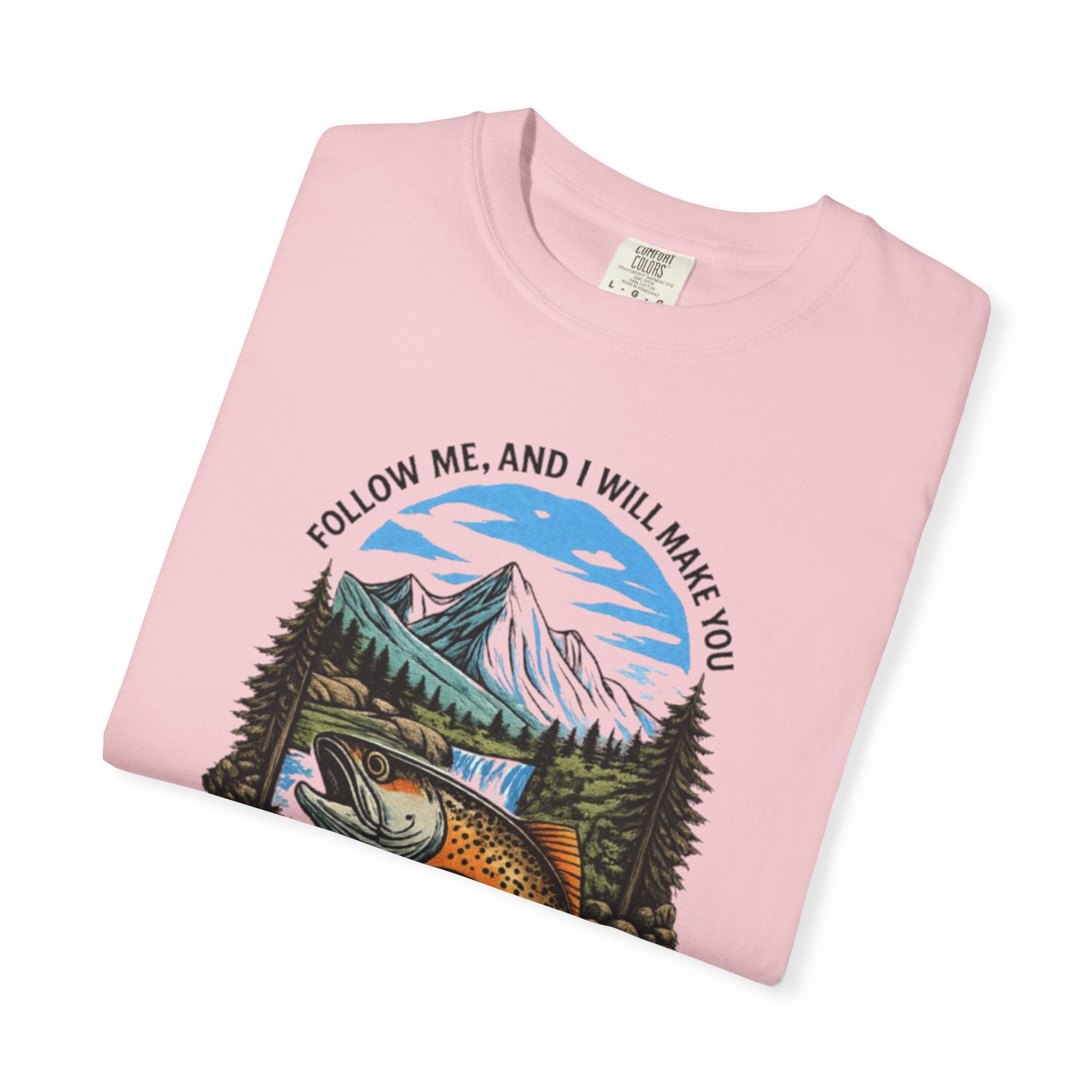 Fishers of Men T-Shirt — Christian Fishing Graphic Tee (Matthew 4:19)