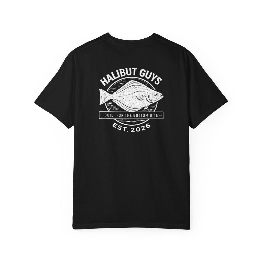 Halibut Guys Fishing T-Shirt — Built for the Bottom Bite (Est. 2026)