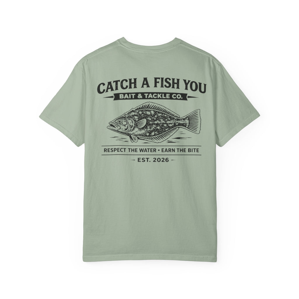 Fishing T-Shirt — "Catch A Fish You" Bait & Tackle Graphic Tee