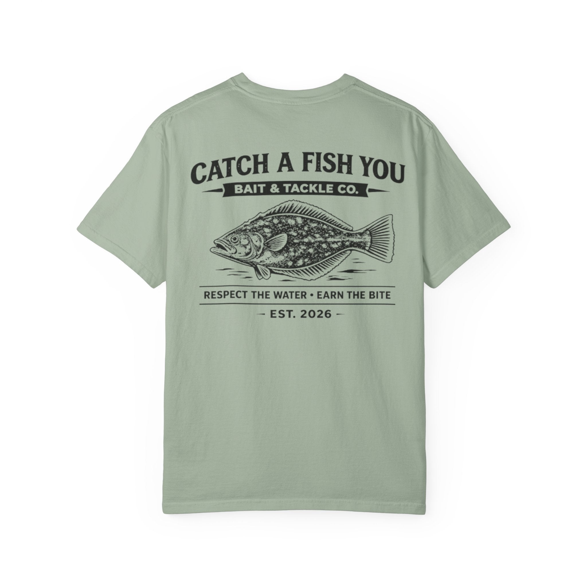 Fishing T-Shirt — "Catch A Fish You" Bait & Tackle Graphic Tee