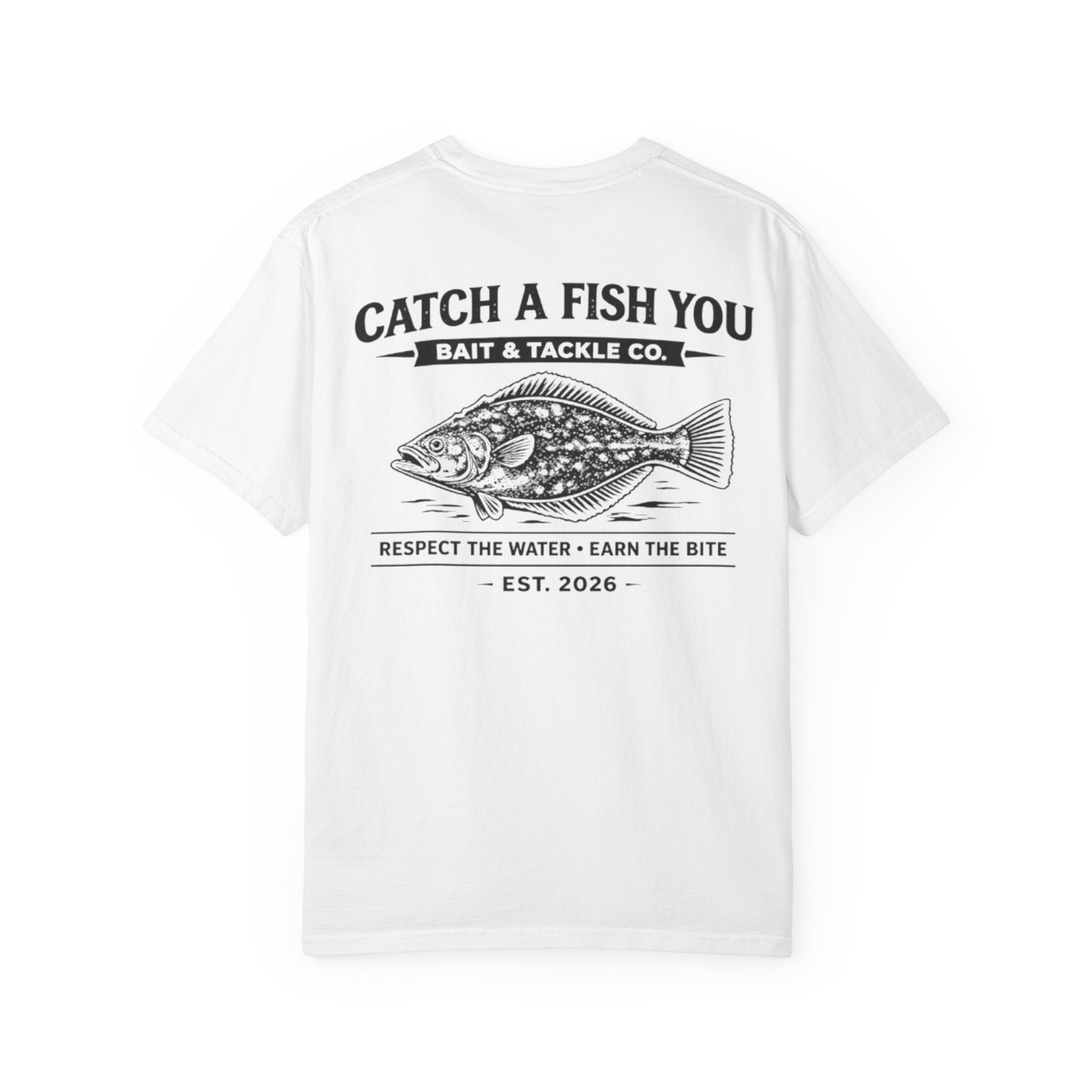 Fishing T-Shirt — "Catch A Fish You" Bait & Tackle Graphic Tee