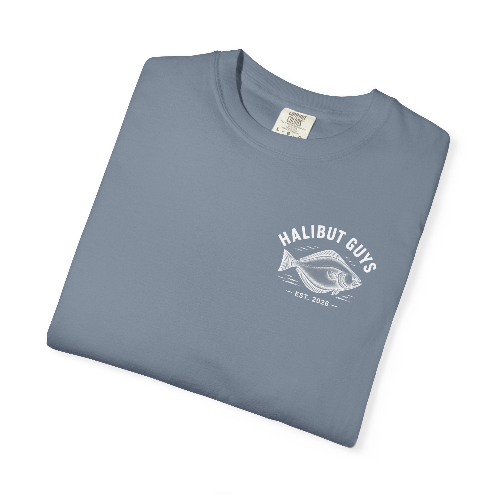 Halibut Guys Fishing T-Shirt — Built for the Bottom Bite (Est. 2026)