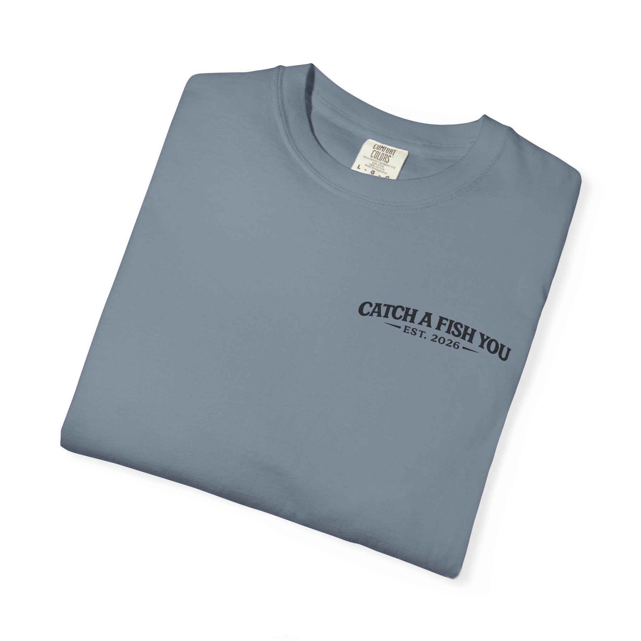 Fishing T-Shirt — "Catch A Fish You" Bait & Tackle Graphic Tee