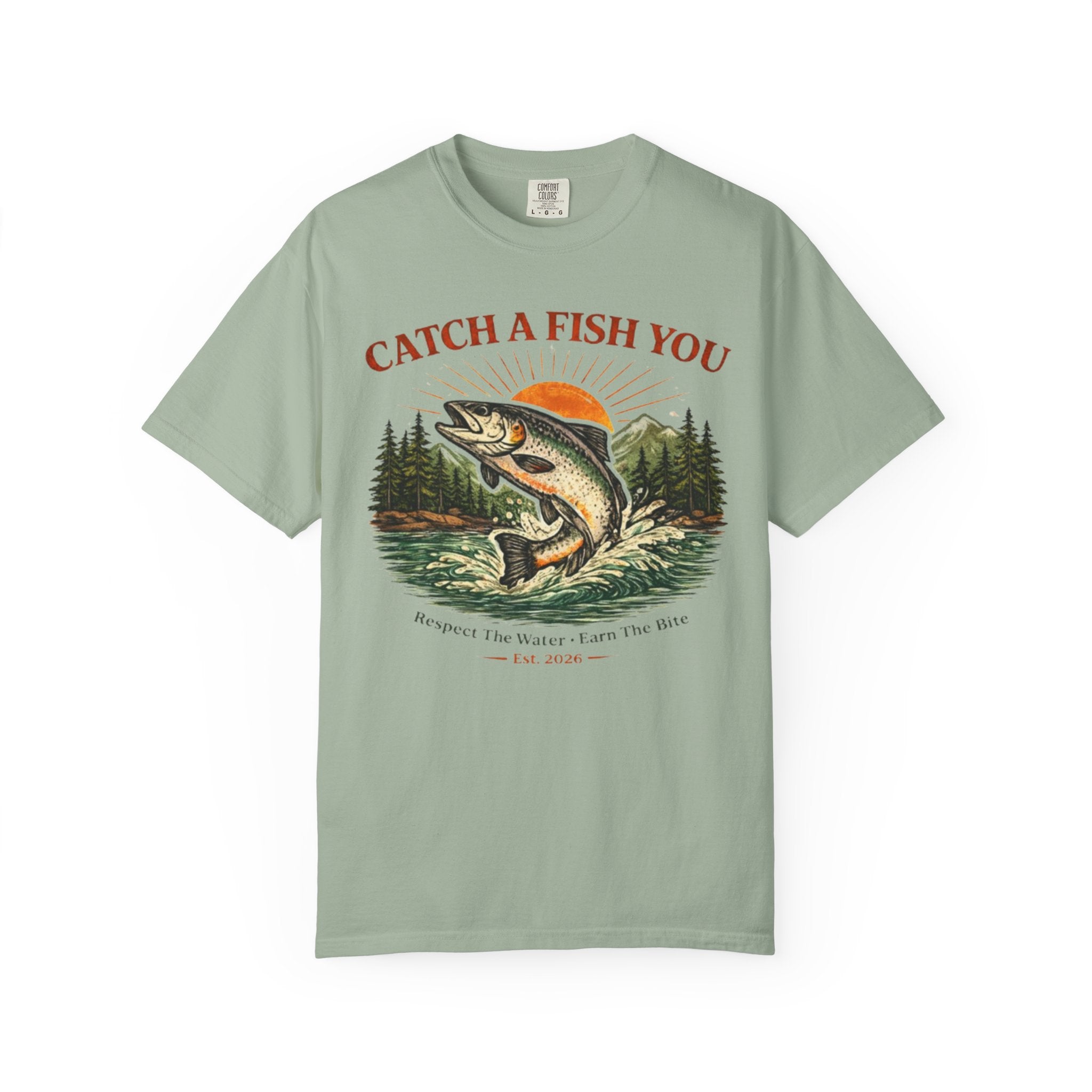 Catch a Fish You T-Shirt — Vintage Fishing Graphic Tee