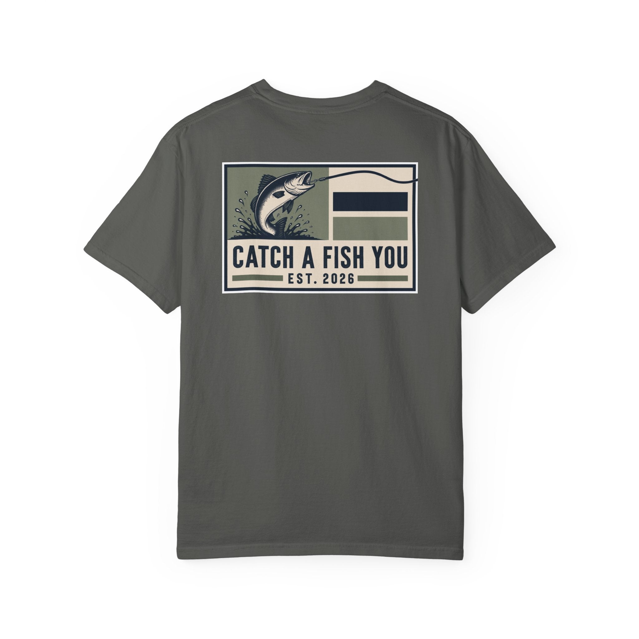 Fishing Graphic T-Shirt — “Catch a Fish You” Vintage Angler Tee