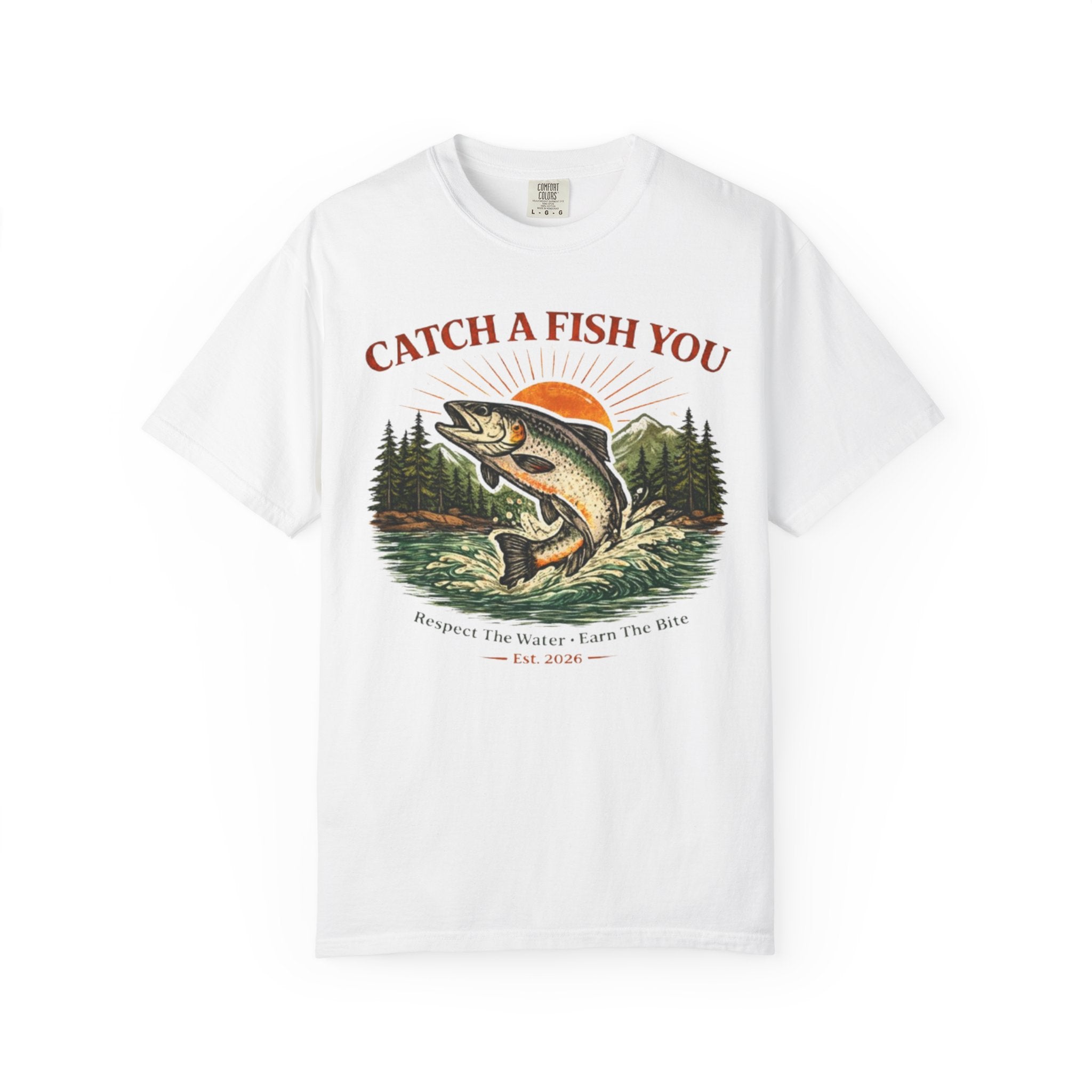Catch a Fish You T-Shirt — Vintage Fishing Graphic Tee