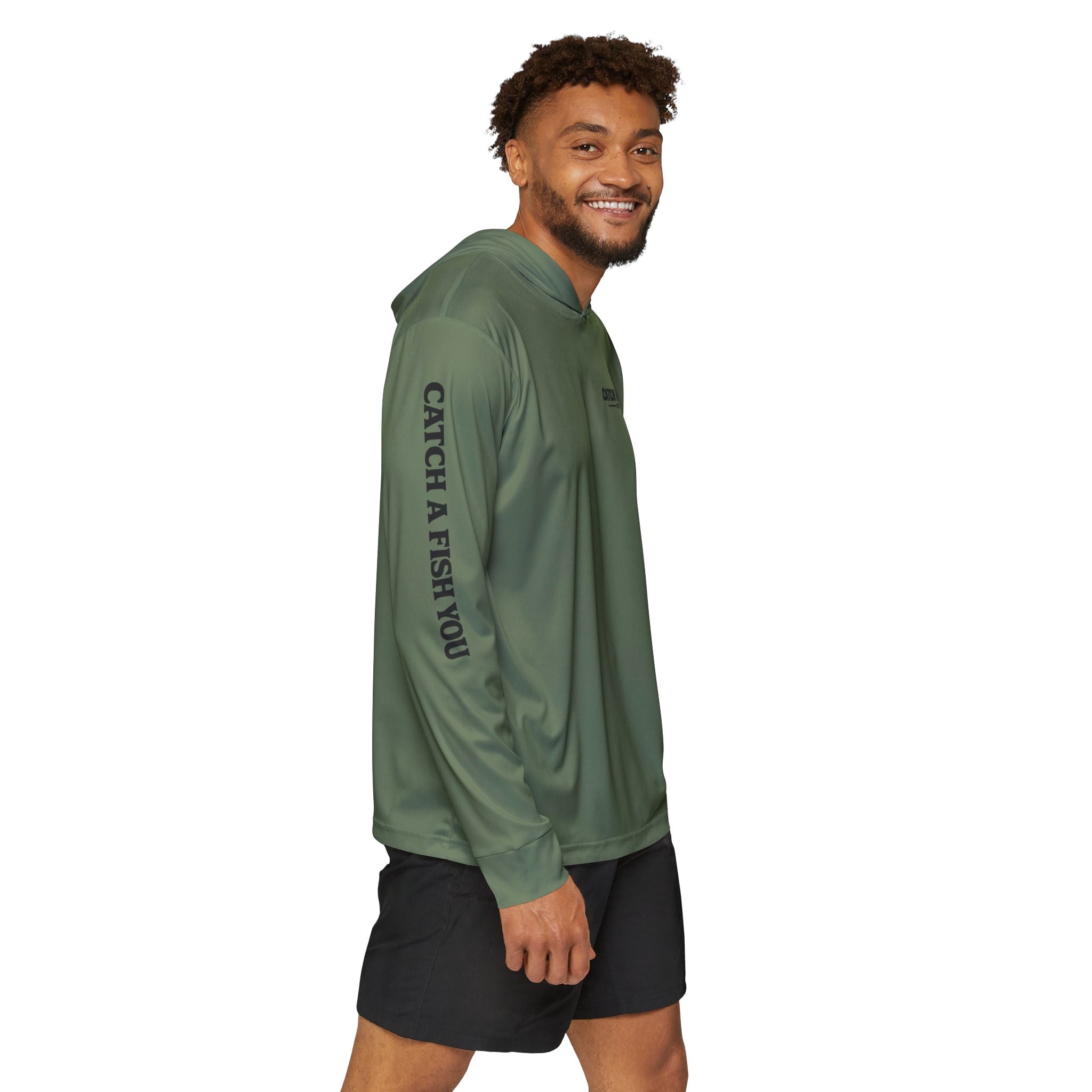 Catch A Fish You Fishing Shirt — Men's Lightweight, Breathable, Quick-Dry, Comfortable, And Sun Ready