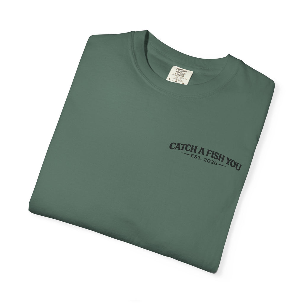 Fishing T-Shirt — "Catch A Fish You" Bait & Tackle Graphic Tee