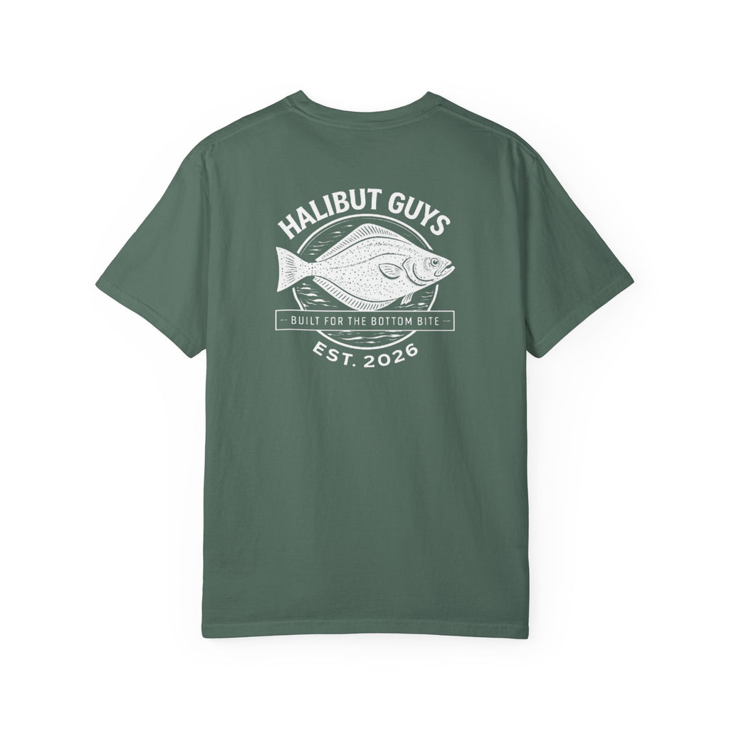 Halibut Guys Fishing T-Shirt — Built for the Bottom Bite (Est. 2026)