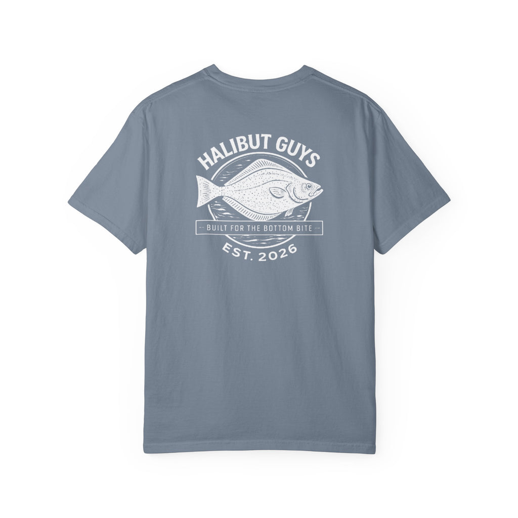 Halibut Guys Fishing T-Shirt — Built for the Bottom Bite (Est. 2026)