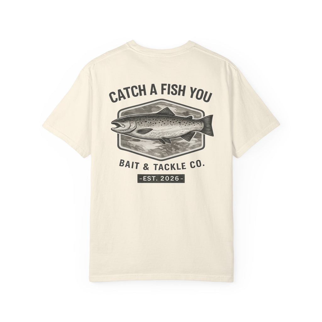 Fishing T-Shirt — “Catch a Fish You” Bait & Tackle Graphic Tee