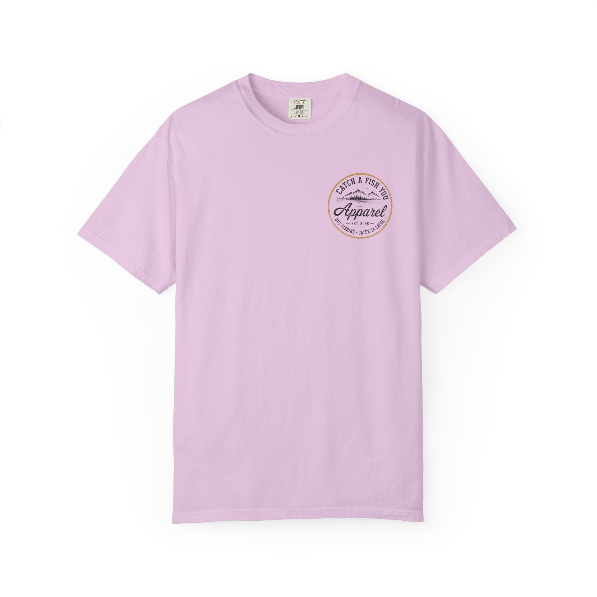 Fishing Boat Graphic T-Shirt — "Catch a Fish You Apparel" Logo Tee