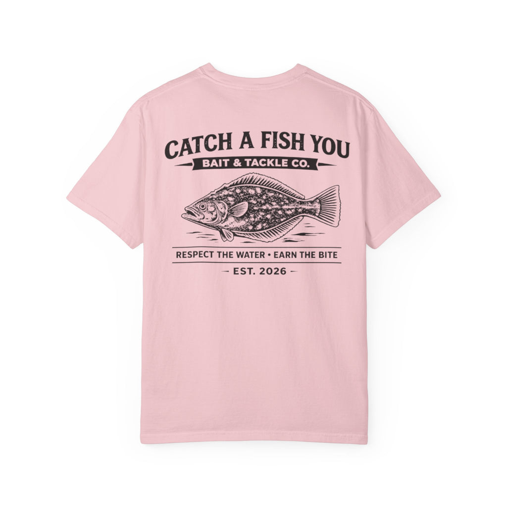 Fishing T-Shirt — "Catch A Fish You" Bait & Tackle Graphic Tee