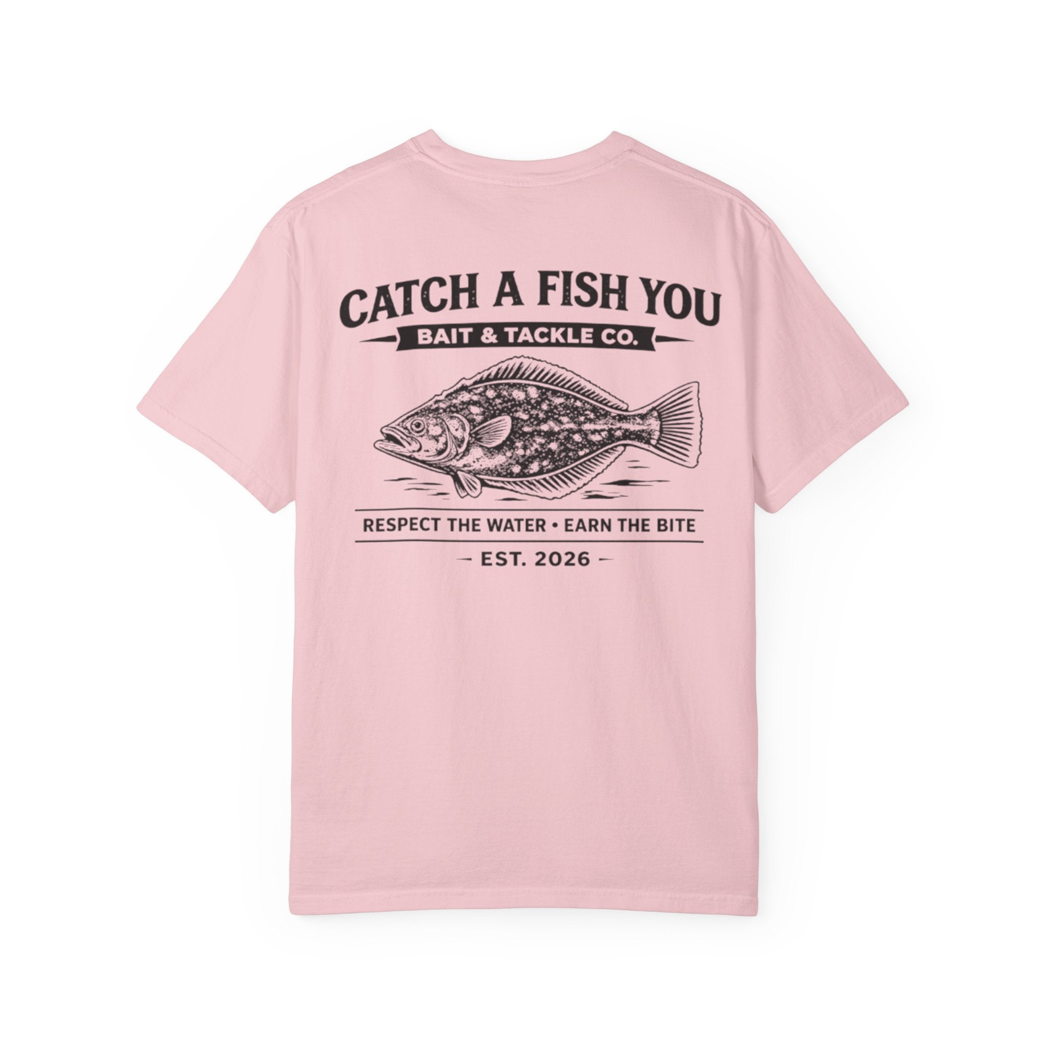 Fishing T-Shirt — "Catch A Fish You" Bait & Tackle Graphic Tee